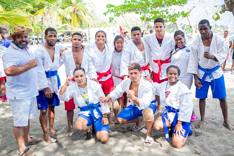 Beach SAMBO tournament was held in the Dominican Republic