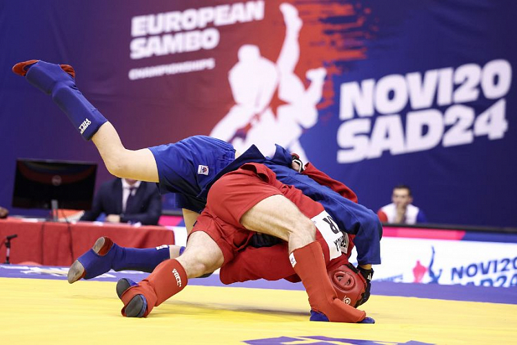 Results of the 1st Day of the European Sambo Championships 2024 in Serbia