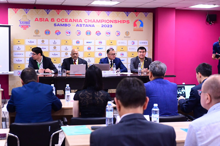 Congress of the Sambo Union of Asia and Oceania was held in Astana