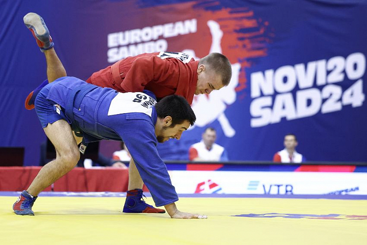 Draw of the 2nd Day of the European Youth and Junior Sambo Championships 2024