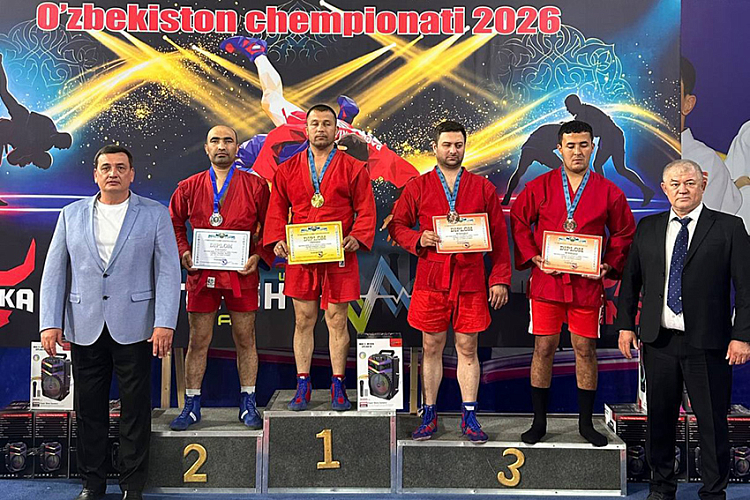 Uzbekistan SAMBO Championship for Blind Athletes Held in Tashkent