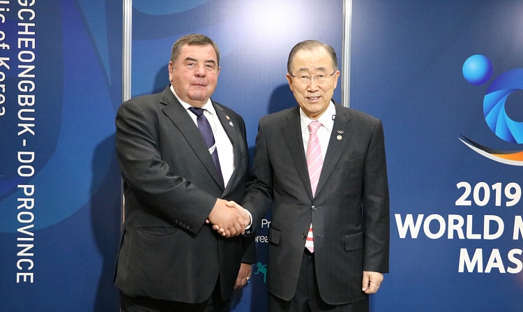 Vasily Shestakov met with Ban Ki-moon