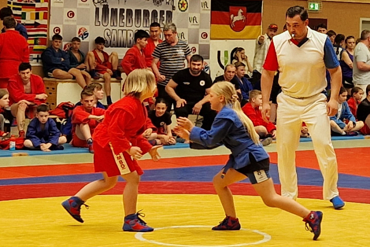 Международный турнир по самбо прошел в Люнебурге