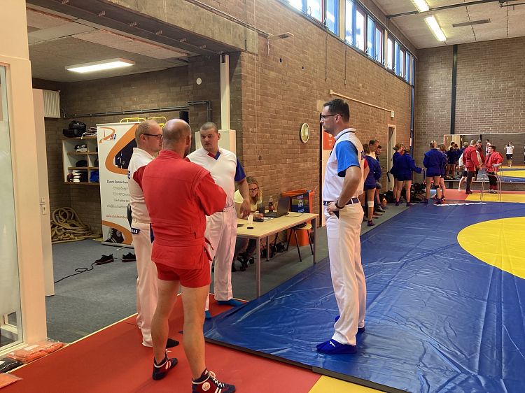 Qualification tournament for Dutch Sambists in Rotterdam