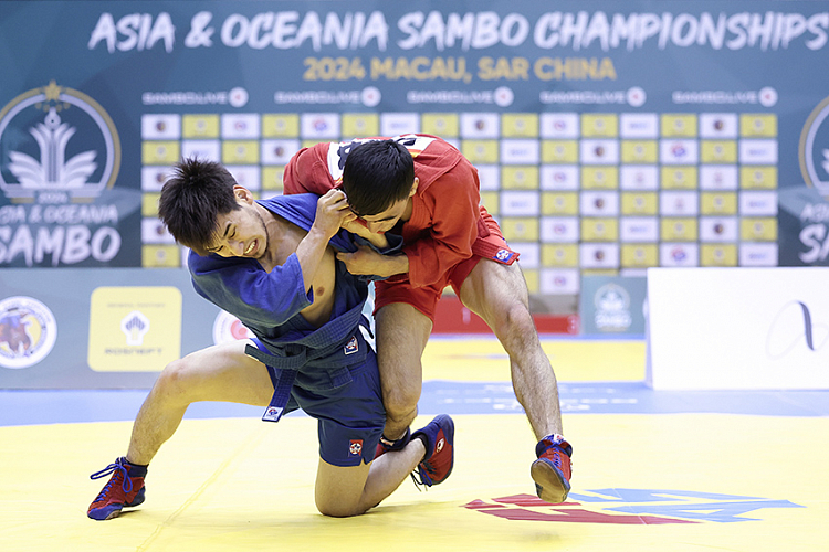 Чемпионат Азии и Океании по самбо состоялся в Макао
