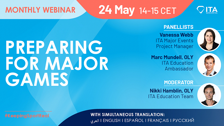 FIAS invites sambists to the ITA monthly webinar “Preparing for Major Games”
