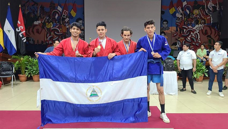 SAMBO competitions were held in the program of the National University Games in Nicaragua
