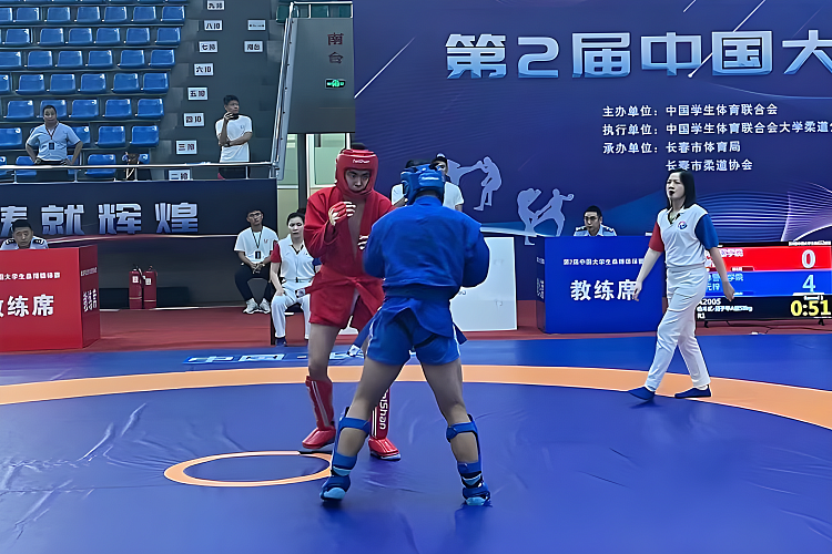 The Second China University Sambo Championship was held in Changchun