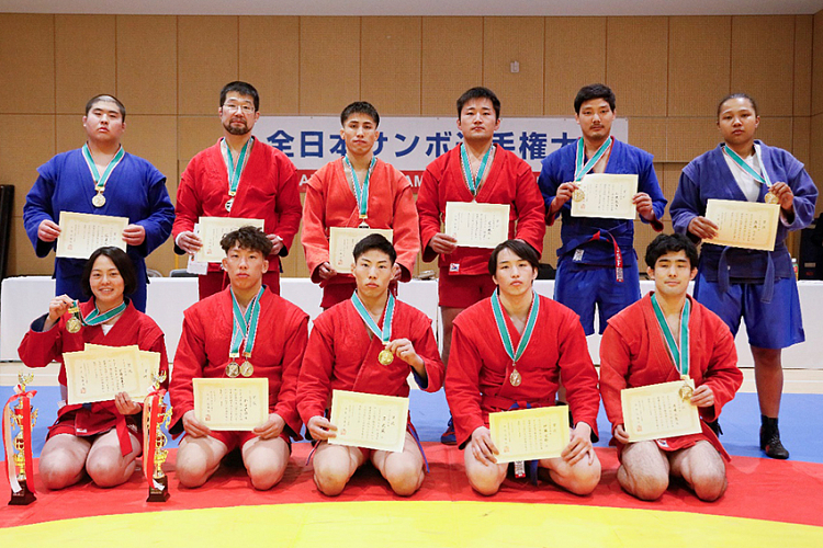 50-й Всеяпонский чемпионат по самбо прошел в Токио