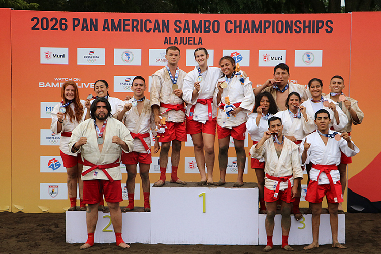 Results of Day 3 of the Pan American SAMBO Championships 2026 in Costa Rica