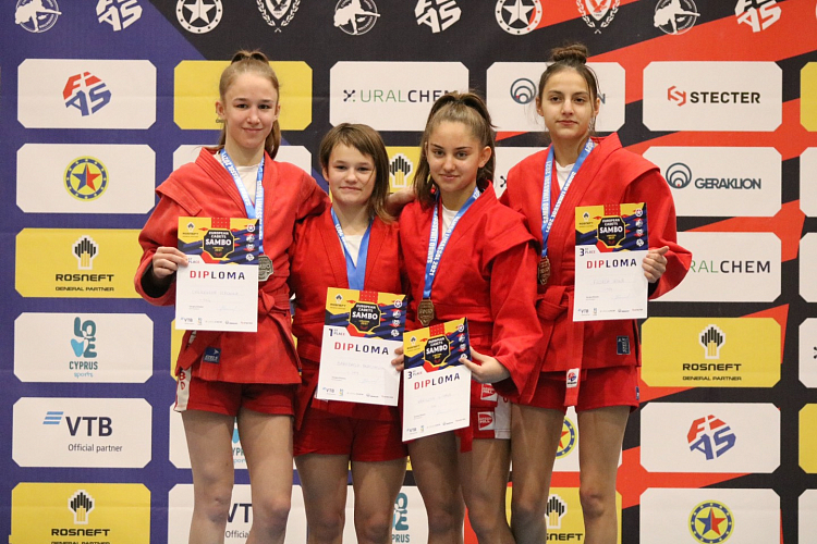 The results of the 2nd day of the European Cadets SAMBO Championships