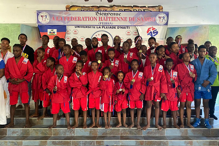 4th Haitian National SAMBO Championship Held in Carrefour
