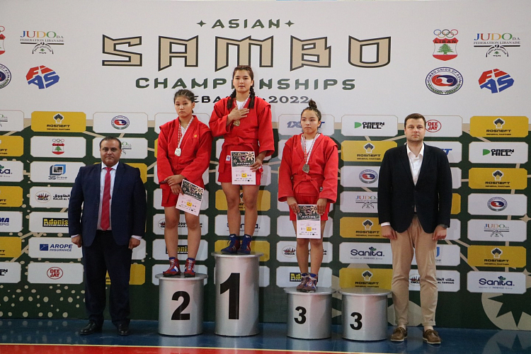 Results of the second day of the Asian SAMBO Championships and the Asian Youth and Junior SAMBO Championships in Lebanon
