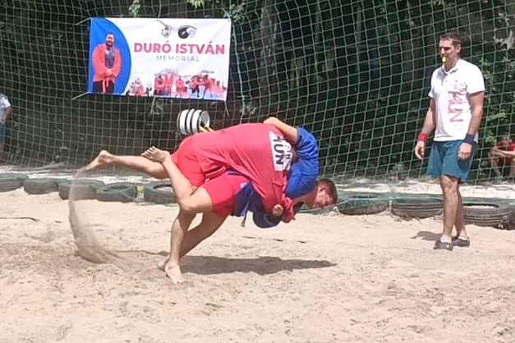 Open Beach SAMBO Tournament Held in Budapest