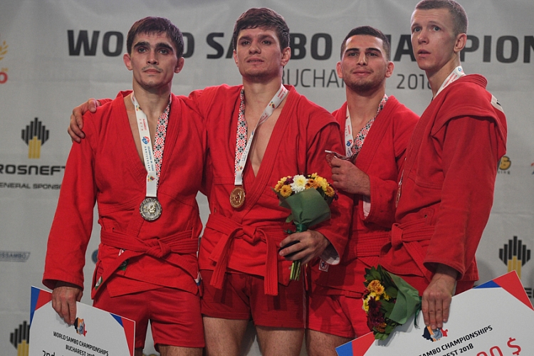 Reflections of the Prize-Winners of the 3rd Day of the World SAMBO Championships in Romania