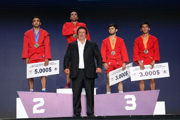 Winners of the SAMBO Cup of the President of the NOC of Armenia