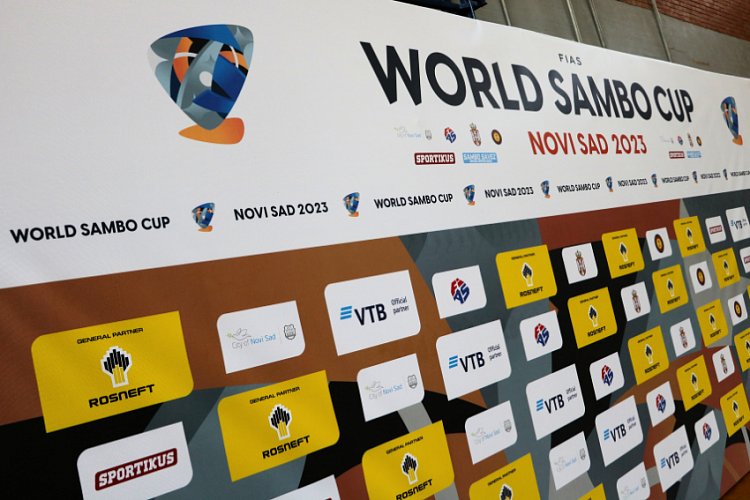 Draw of the 1st Day of the World Sambo Cup 2023 in Serbia