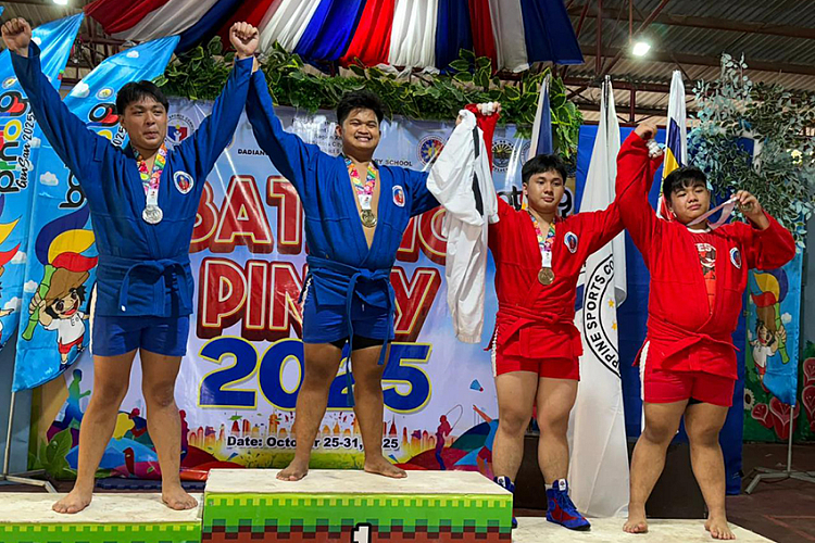 SAMBO Makes Historic Debut at Philippines' Premier Youth Games