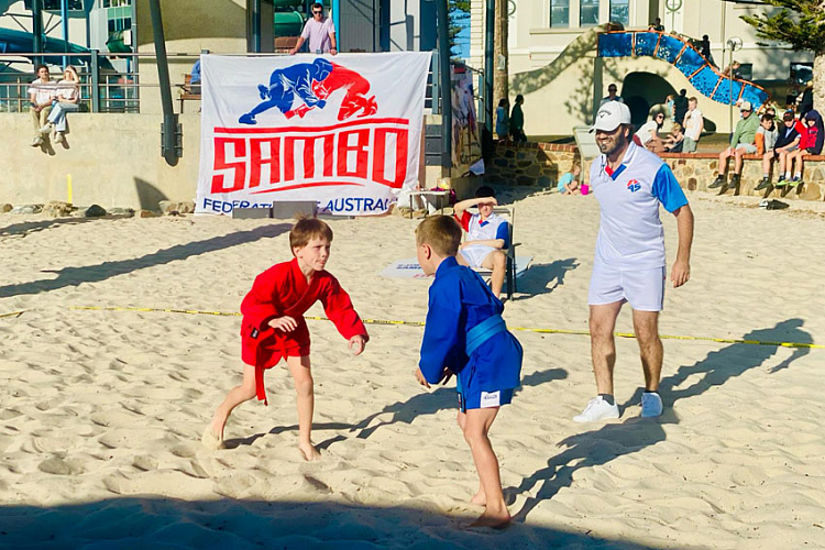 Australian Beach Sambo Championship took place in Adelaide