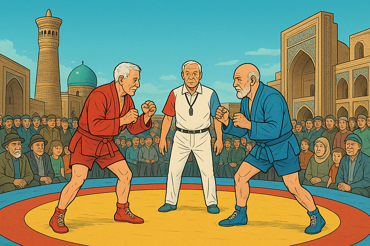 В Бухаре стартует Чемпионат мира по самбо среди мастеров: праздник силы духа