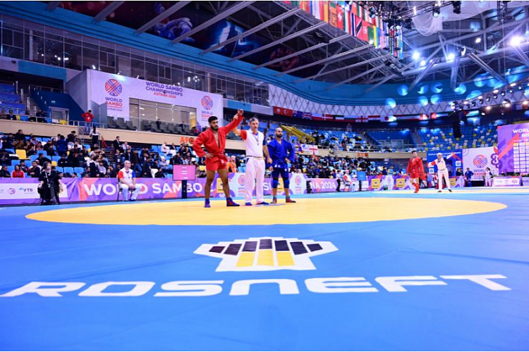 Winners of the 3rd Day of the World SAMBO Championships 2024 in Kazakhstan