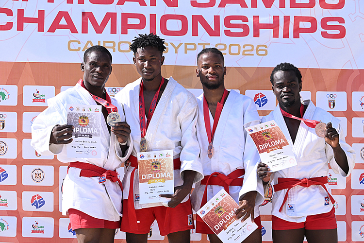 Results of Day 3 of the African SAMBO Championships 2026 in Cairo