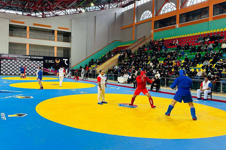 The Uzbekistan Sambo Championship was held in Tashkent