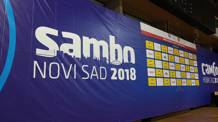 Draw of the 1st Day of the World Cadets SAMBO Championships in Serbia