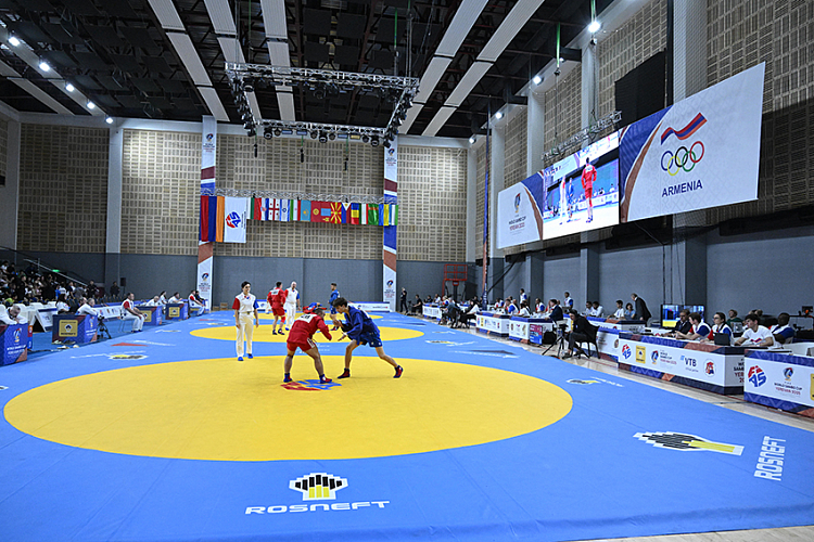 Winners of the Day 2 of the World SAMBO Cup in Yerevan 2025