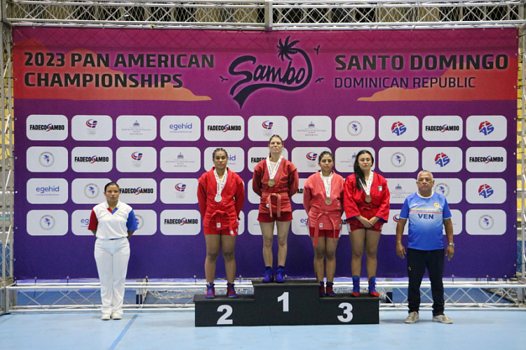Winners of the 1st Day of the Pan American Sambo Championships 2023