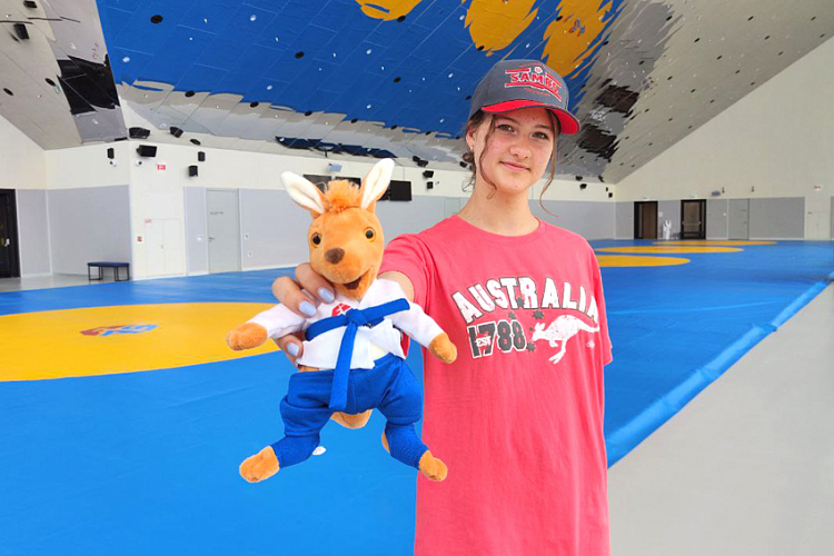 Австралийская самбистка побывала в Международном центре самбо и рассказала о своих планах выступить на Олимпиаде