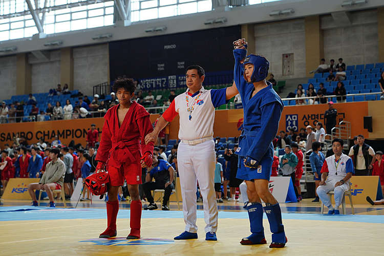 Korea Open SAMBO Championship held in Chungnam