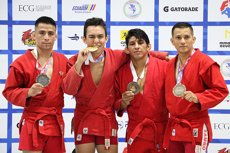 Results of the Day 2 of the Pan American SAMBO Championships 2025 in Ecuador