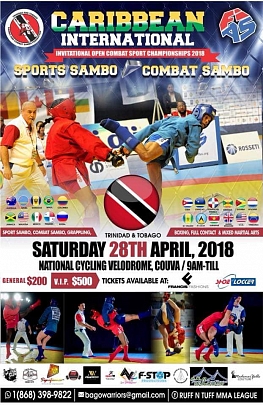 Чемпионат Карибского региона по самбо (Мужчины, женщины, боевое самбо)