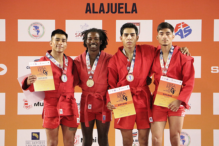 Results of Day 1 of the Pan American SAMBO Championships 2026 in Costa Rica