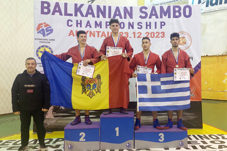 В Греции прошёл Открытый чемпионат Балкан по самбо